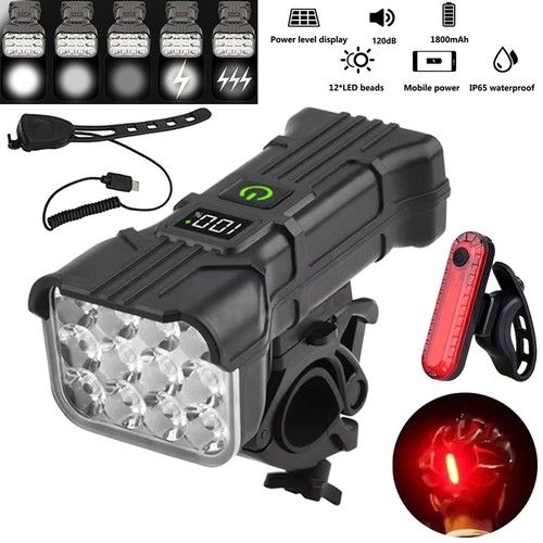Bike light waterproof - light,