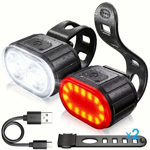 Mountain bike lights usb - bike,