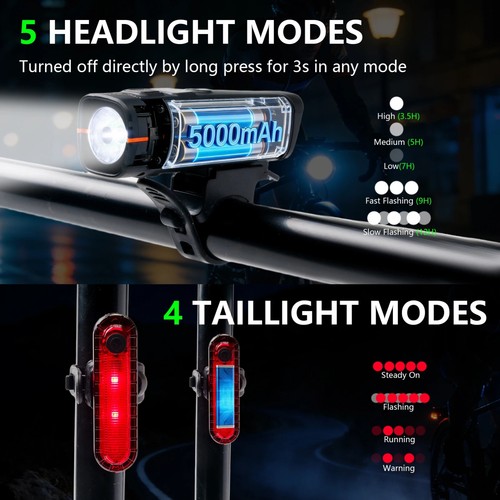 50000lm mountain bike light - 50000lm,