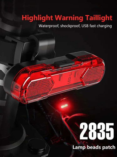 Bicycle light rear - bicycle,