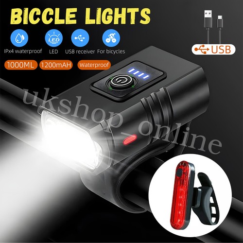 Mountain bike lights usb - lights,