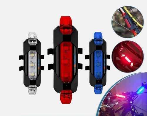 Usb rechargeable bike lights - bike,