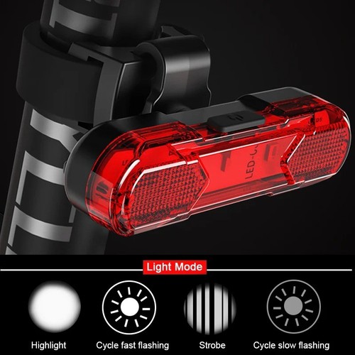 Bicycle light rear back - rear,