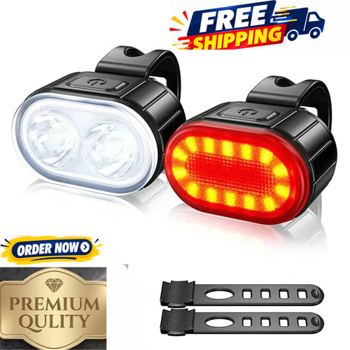 Mountain bike lights - lights, usb