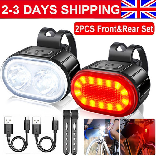 Mountain bike lights - 2x,