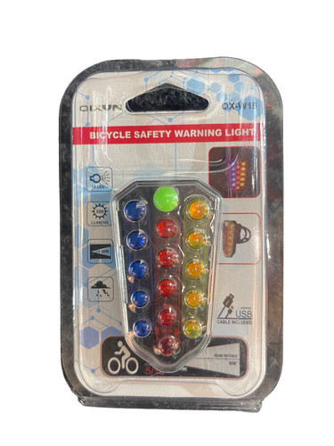 Bicycle safety warning light - safety,