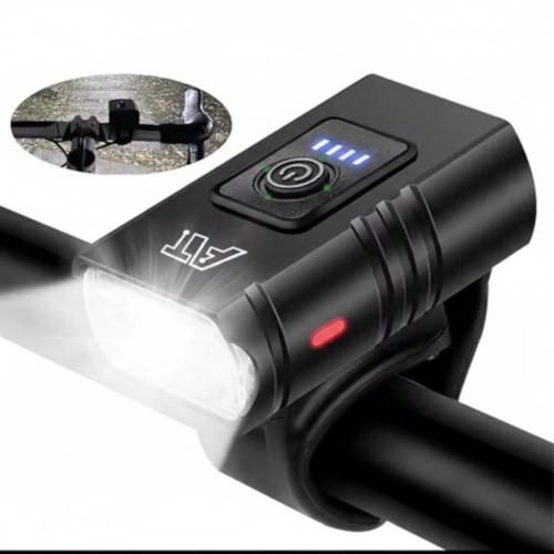 Led bicycle front light usb - front, usb-c