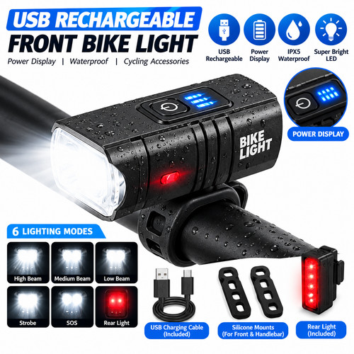 Mountain bike lights - mountain,