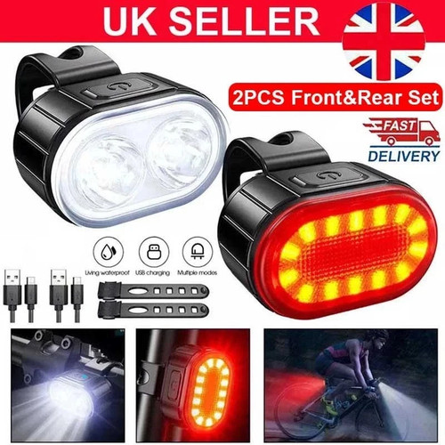 Mountain bike lights - 2x,